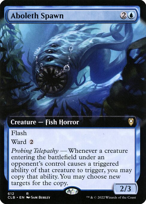 CLB 612 Aboleth Spawn (Extended Art) R