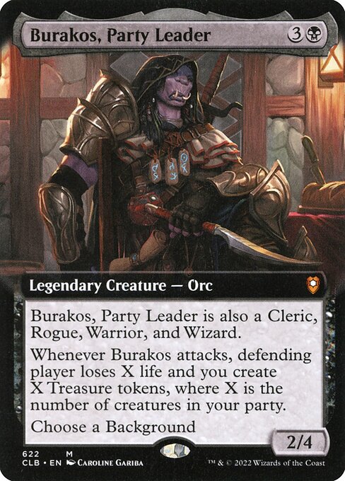 CLB 622 Burakos, Party Leader (Extended Art) M