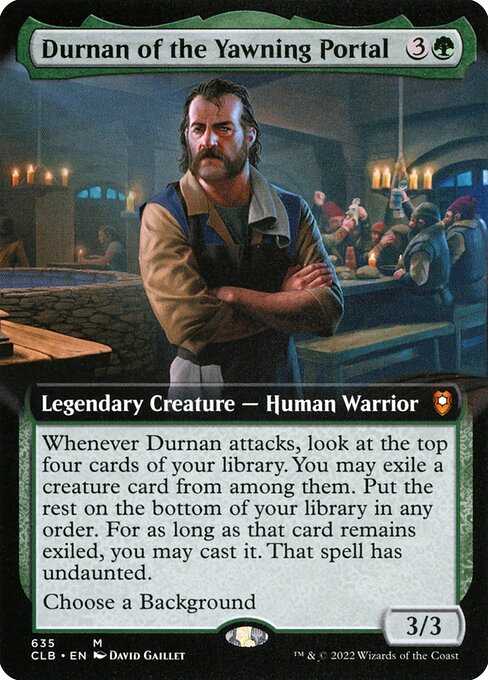 CLB 635 Durnan of the Yawning Portal (Extended Art) M