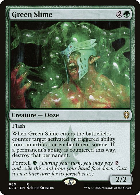 CLB 680 Green Slime R