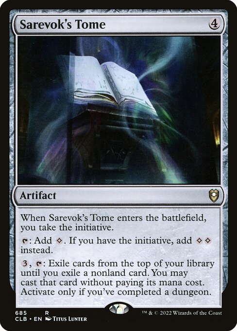 CLB 685 Sarevok's Tome R