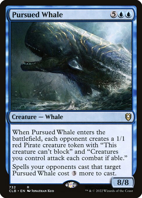CLB 732 Pursued Whale R