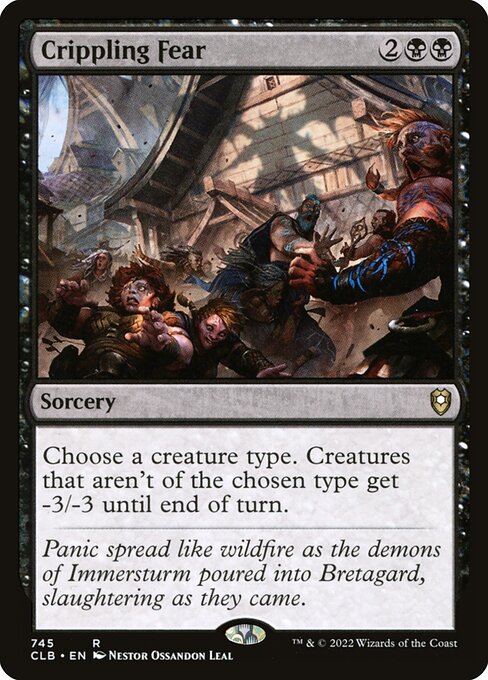 CLB 745 Crippling Fear R