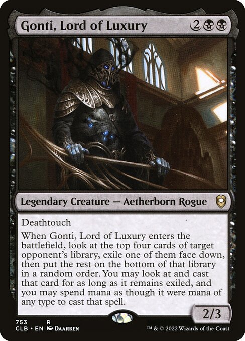 CLB 753 Gonti, Lord of Luxury R