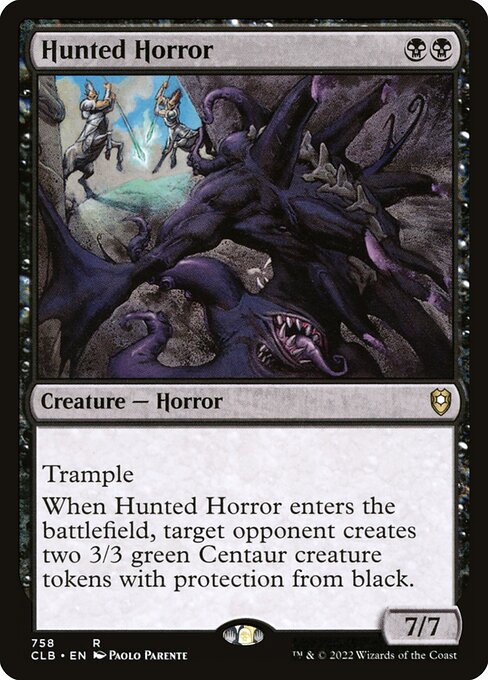 CLB 758 Hunted Horror R