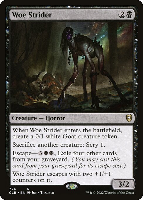 CLB 774 Woe Strider R