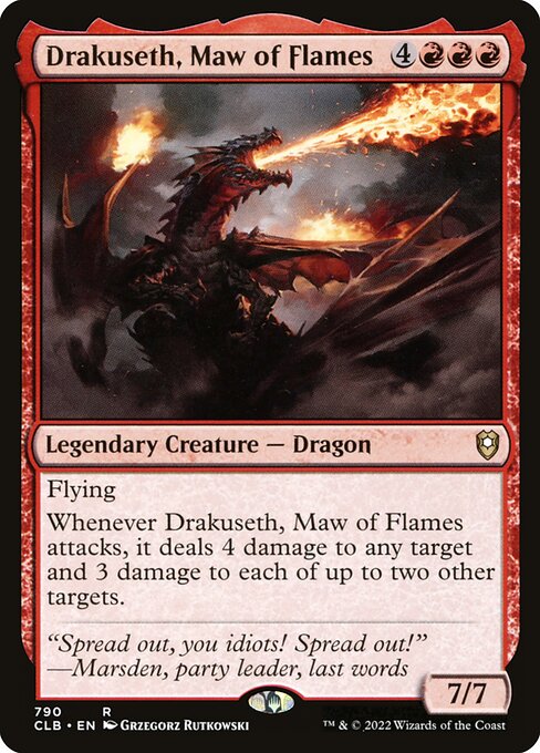 CLB 790 Drakuseth, Maw of Flames R