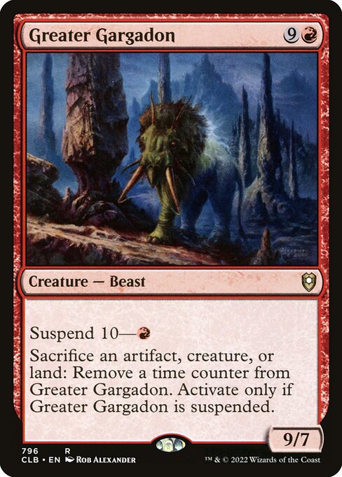 CLB 796 Greater Gargadon R