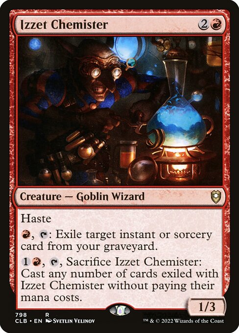 CLB 798 Izzet Chemister R