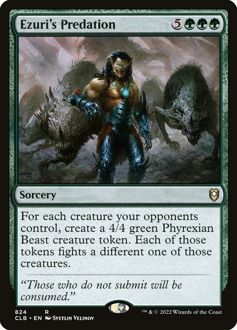 CLB 824 Ezuri's Predation R