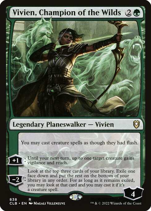 CLB 838 Vivien, Champion of the Wilds M