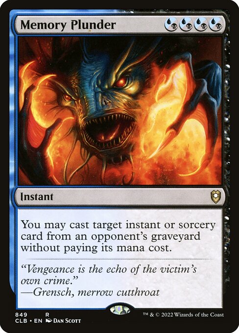 CLB 849 Memory Plunder R