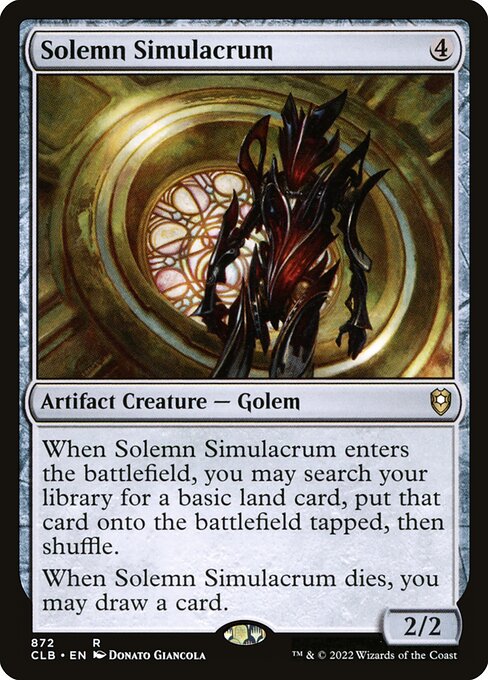 CLB 872 Solemn Simulacrum R