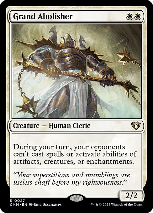 [Foil] CMM 027 Grand Abolisher R