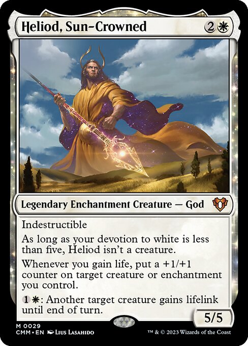 [Foil] CMM 029 Heliod, Sun-Crowned M