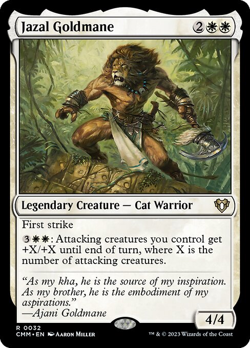 [Foil] CMM 032 Jazal Goldmane R