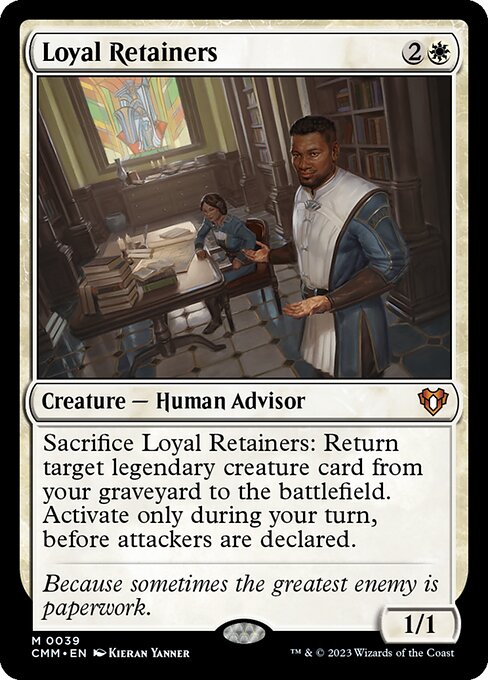 [Foil] CMM 039 Loyal Retainers M