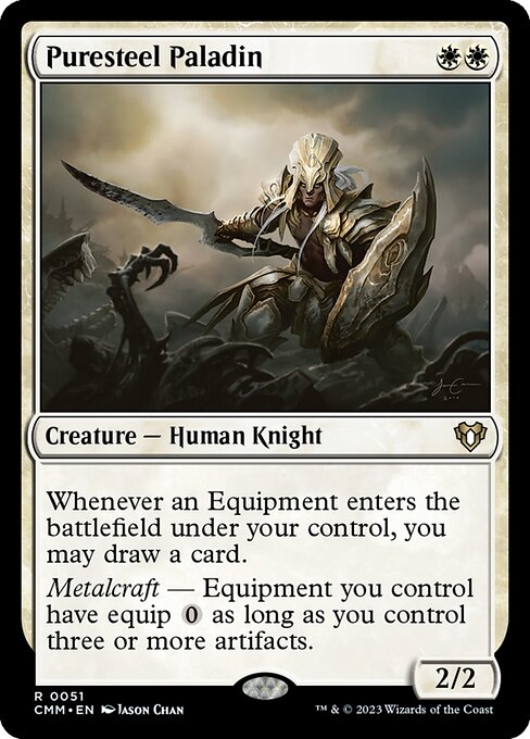 [Foil] CMM 051 Puresteel Paladin R