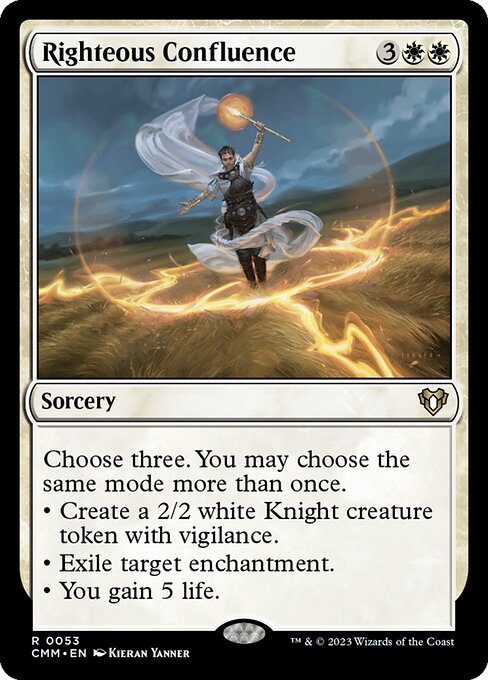 [Foil] CMM 053 Righteous Confluence R
