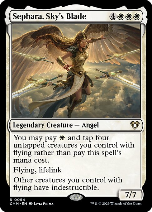 [Foil] CMM 054 Sephara, Sky's Blade R