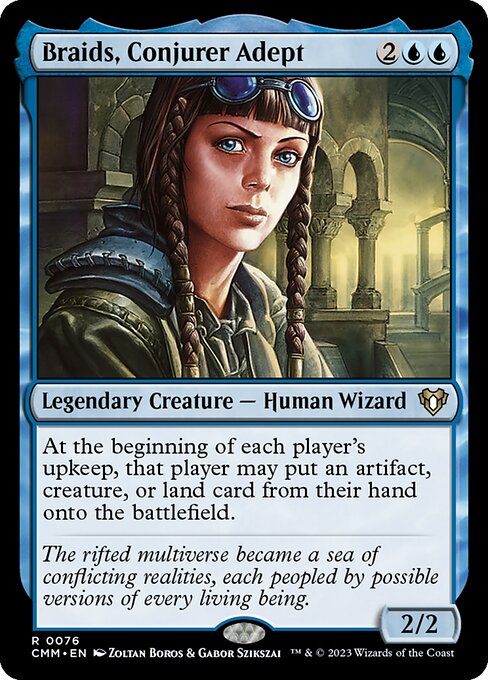 CMM 076 Braids, Conjurer Adept R