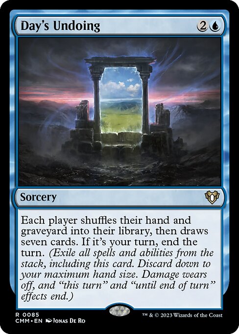 [Foil] CMM 085 Day's Undoing R