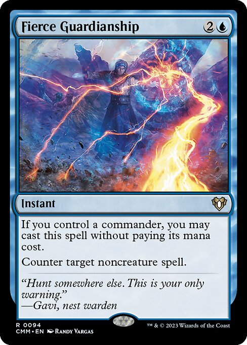 [Foil] CMM 094 Fierce Guardianship R