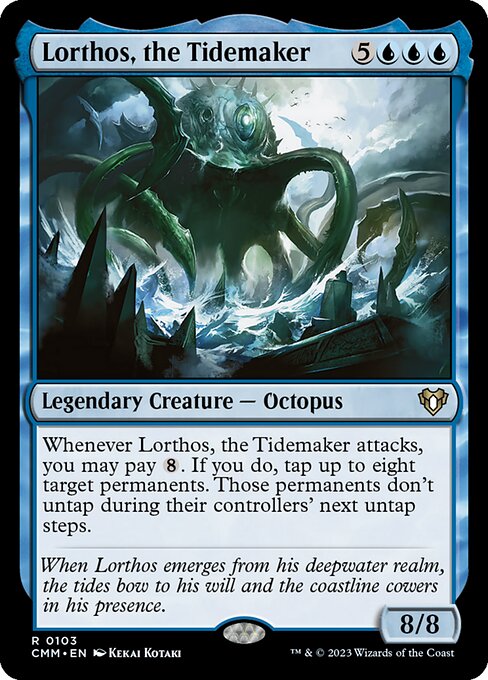 [Foil] CMM 103 Lorthos, the Tidemaker R