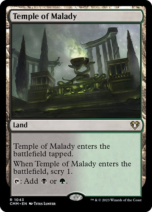 CMM 1043 Temple of Malady R