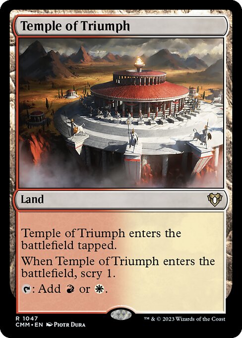 CMM 1047 Temple of Triumph R