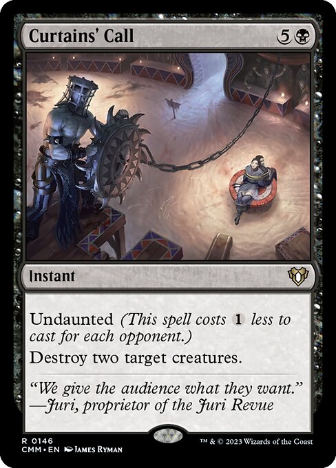 [Foil] CMM 146 Curtains' Call R