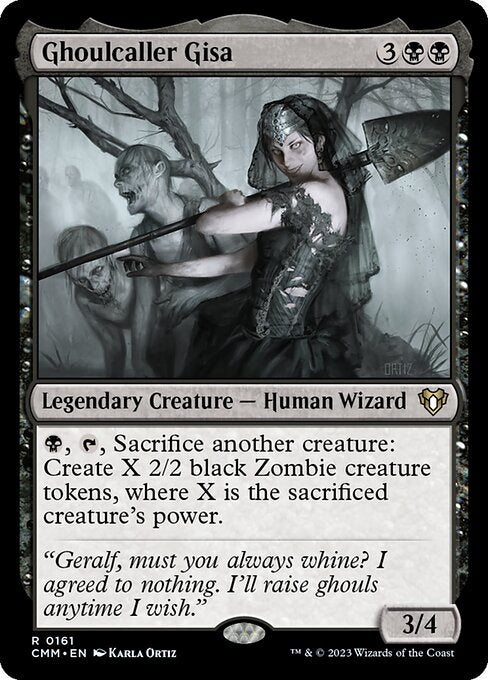 [Foil] CMM 161 Ghoulcaller Gisa R