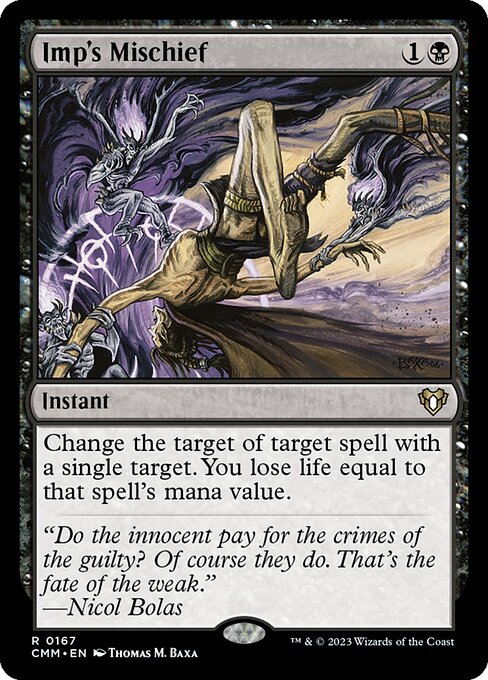 [Foil] CMM 167 Imp's Mischief R