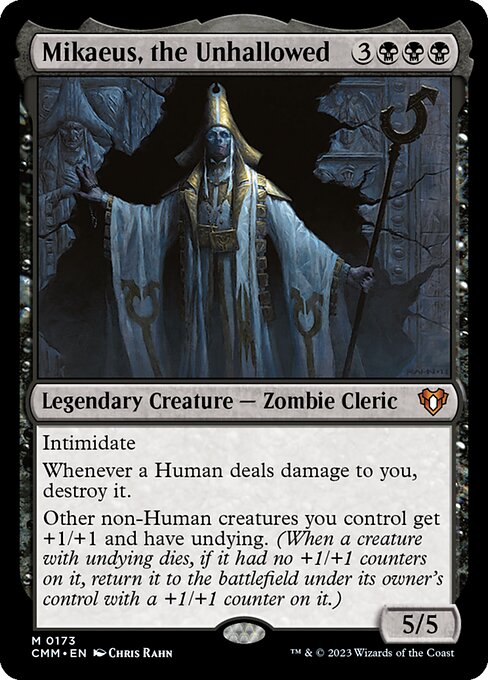 [Foil] CMM 173 Mikaeus, the Unhallowed M