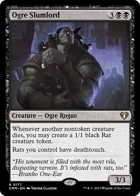 [Foil] CMM 177 Ogre Slumlord R