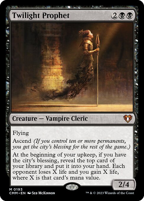 [Foil] CMM 193 Twilight Prophet M