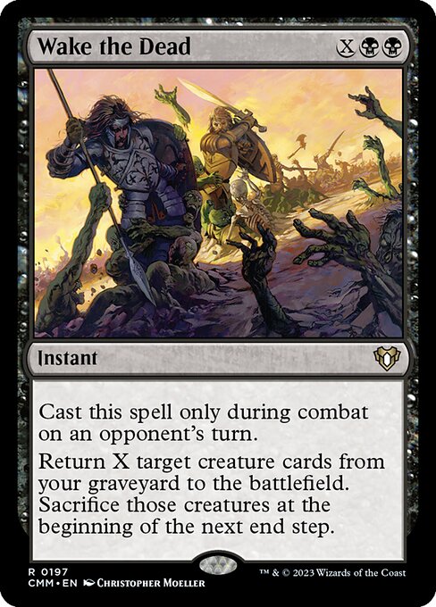 [Foil] CMM 197 Wake the Dead R