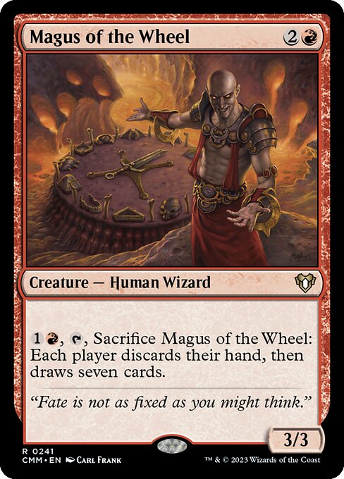 [Foil] CMM 241 Magus of the Wheel R