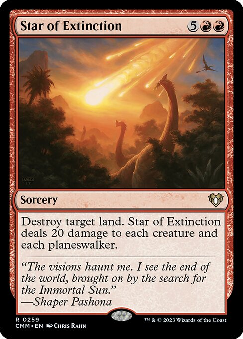 [Foil] CMM 259 Star of Extinction R