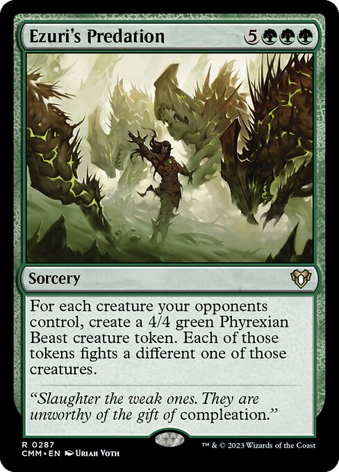 [Foil] CMM 287 Ezuri's Predation R