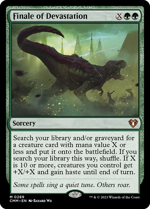 [Foil] CMM 289 Finale of Devastation M