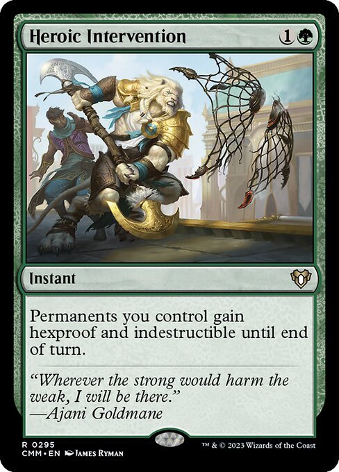 [Foil] CMM 295 Heroic Intervention R