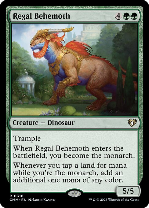 [Foil] CMM 316 Regal Behemoth R