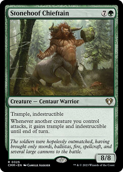 [Foil] CMM 325 Stonehoof Chieftain R