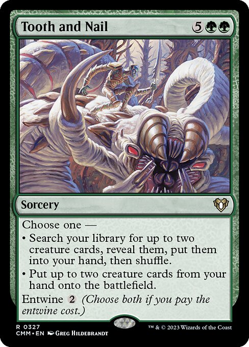 [Foil] CMM 327 Tooth and Nail R