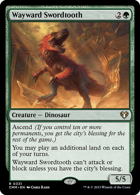 [Foil] CMM 331 Wayward Swordtooth R
