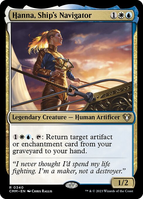 [Foil] CMM 340 Hanna, Ship's Navigator R