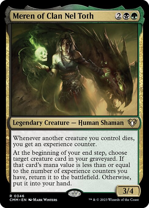 [Foil] CMM 346 Meren of Clan Nel Toth R