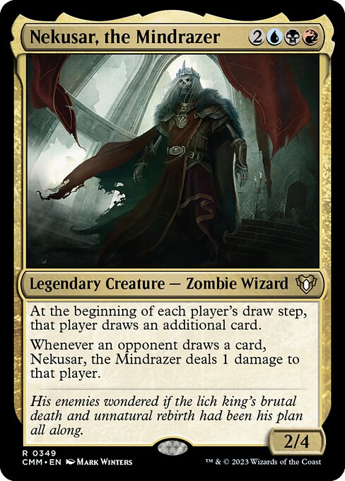 [Foil] CMM 349 Nekusar, the Mindrazer R