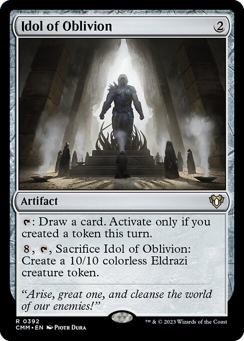 [Foil] CMM 392 Idol of Oblivion R